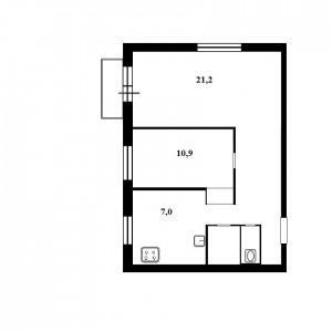 2-комнатная квартира