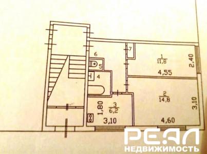 2-комнатная квартира