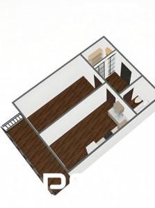 1-комнатная квартира