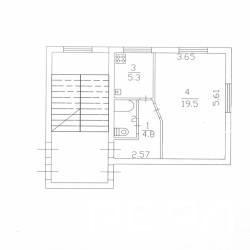 1-комнатная квартира