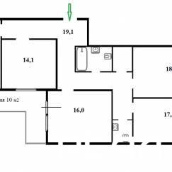 4-комнатная квартира