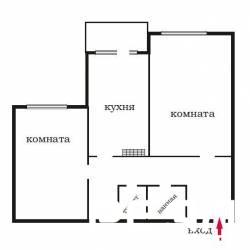 2-комнатная квартира