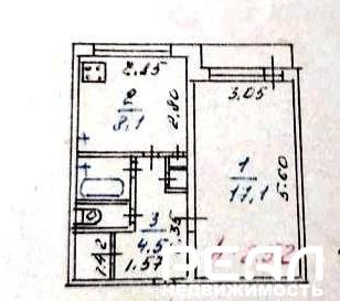 1-комнатная квартира