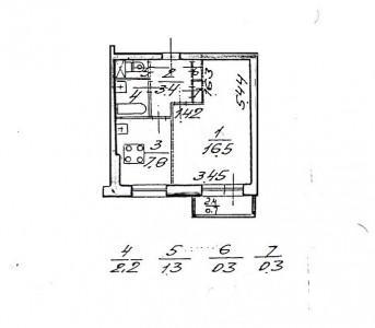 1-комнатная квартира