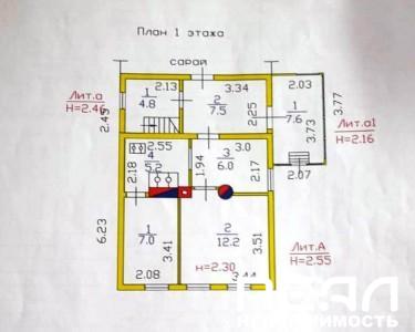 Жилой дом с участком 13.76 сот. в садоводстве
