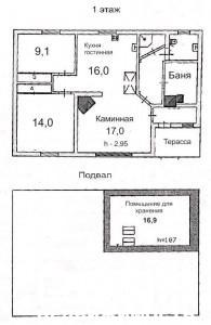Коттедж с участком 4 сот. ИЖС
