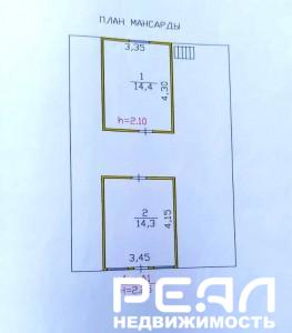 Жилой дом с участком 20.45 сот. в садоводстве